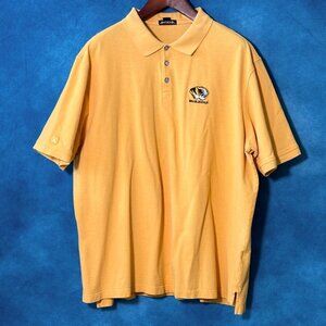Mizzou Tigers Men's Polo Shirt, Size XXL